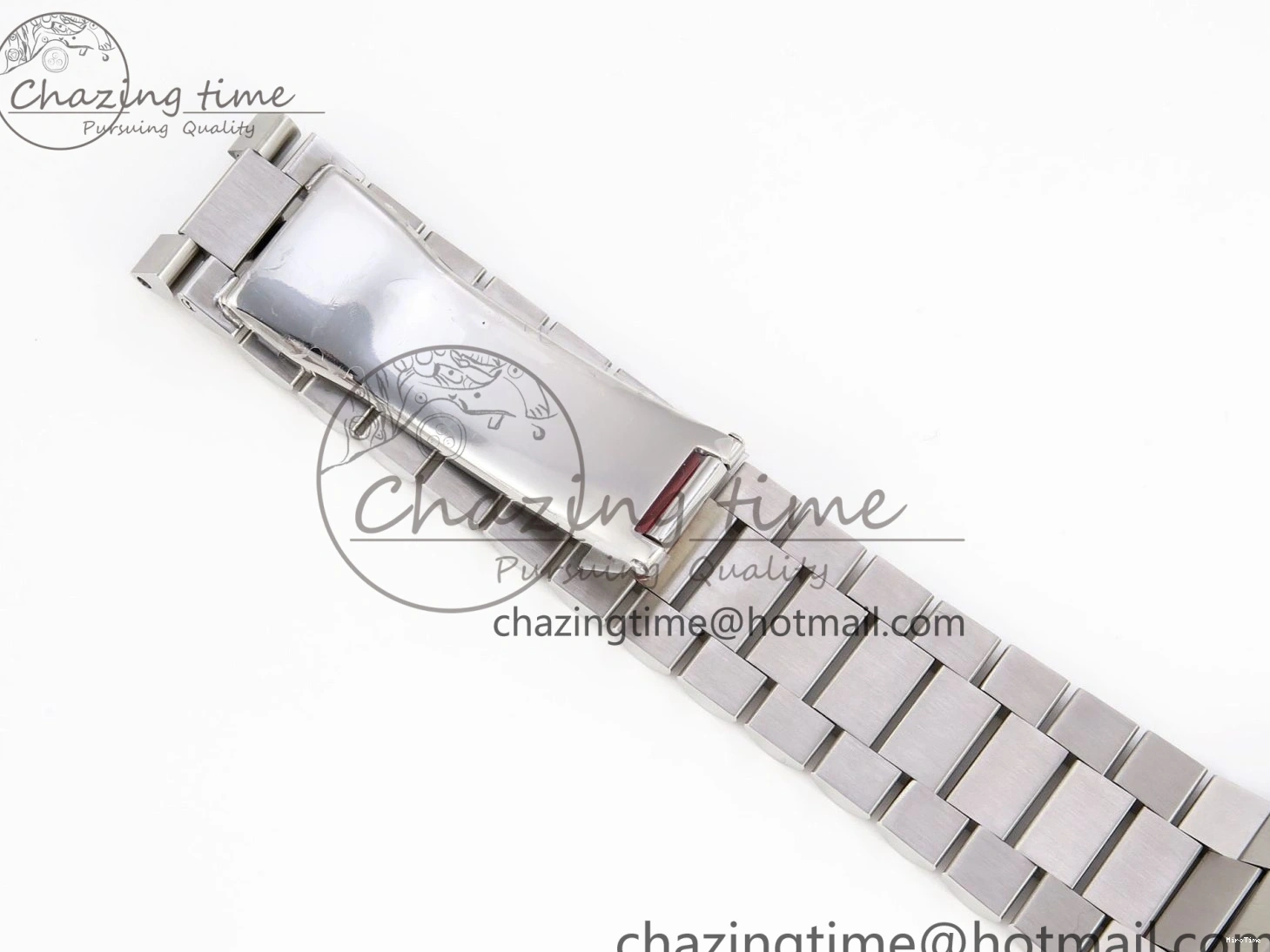 MiroTime 0328 ComfortFit DayDate 40 SS GSF Gain Weight Gray Stick Dial on President Bracelet A 1927